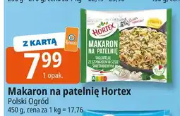 E.Leclerc Makaron na patelnię tagliatelle z sosem szpinakowym Hortex oferta