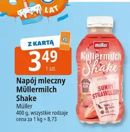 E.Leclerc Napój mleczny sunny strawberry Mullermilch Shake oferta
