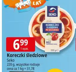 E.Leclerc Koreczki śledziowe kaszubskie Seko oferta