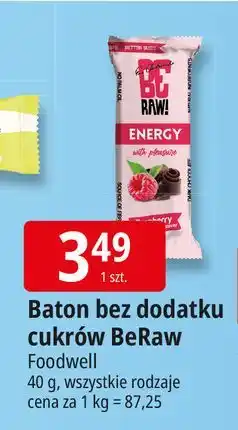 E.Leclerc Baton raspberry choco power Be Raw! oferta