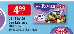 E.Leclerc Ser sałatkowo-kanapkowy bez laktozy Mlekovita Favita oferta