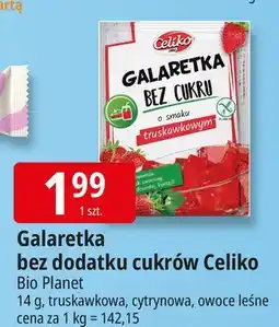 E.Leclerc Galaretka bez glutenu owoce leśne Celiko oferta