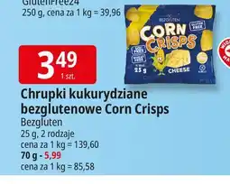 E.Leclerc Chrupki corn crisps cheese Bezgluten oferta