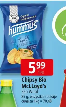 E.Leclerc Chipsy hummus Mclloyd's oferta