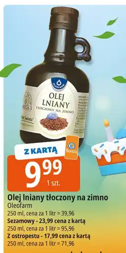 E.Leclerc Olej z ostropestu Oleofarm oferta