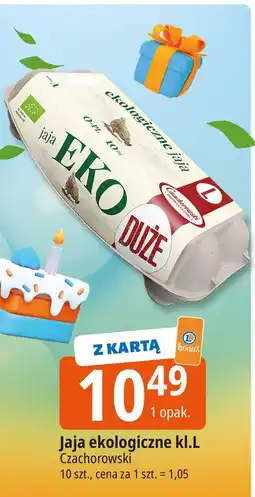 E.Leclerc Jaja ekologiczne kl. l Czachorowski oferta