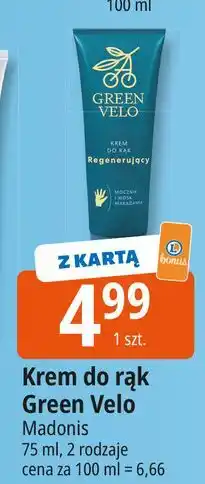 E.Leclerc Krem do rąk odżywczy Green Velo oferta