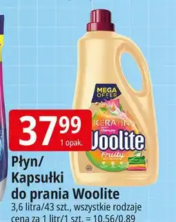 E.Leclerc Kapsułki do prania mix colors Woolite Keratin oferta