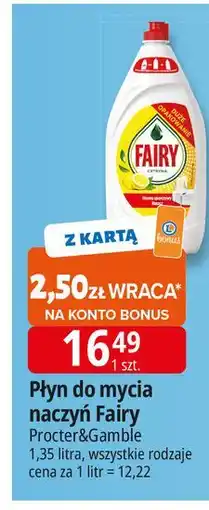 E.Leclerc Płyn do mycia naczyń lemon Fairy oferta