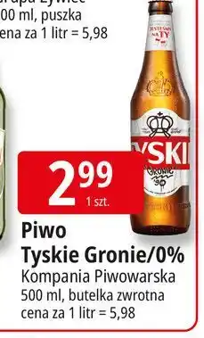 E.Leclerc Piwo Tyskie 0.0% oferta