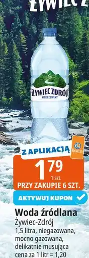 E.Leclerc Woda delikatnie musująca Żywiec Zdrój oferta