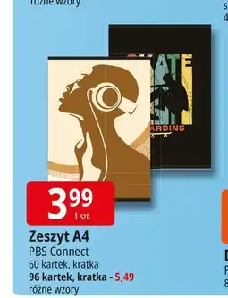 E.Leclerc Zeszyt a4/96k. kratka Pbs Connect Polska oferta