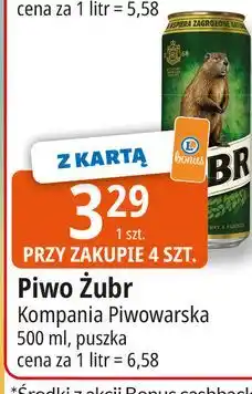E.Leclerc Piwo Żubr 1768 oferta