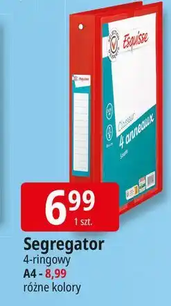 E.Leclerc Segregator 4-ringowy Wiodąca Marka Esquisse oferta