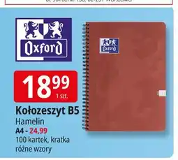 E.Leclerc Kołozeszyt a4 100 kartek Oxford oferta