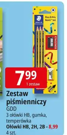 E.Leclerc Ołówek noris 2 x hb + b h Staedtler oferta
