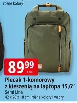 E.Leclerc Plecak 1 - komorowy Semi Line oferta
