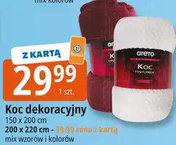 E.Leclerc Koc dekorowany 200 x 220 cm Areto oferta