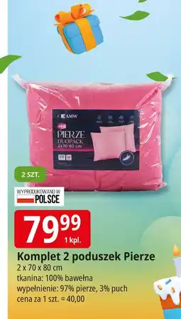 E.Leclerc Poduszka z pierzem 70 x 80 cm Amw oferta