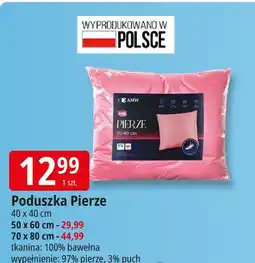 E.Leclerc Poduszki z pierza 70 x 80 cm Amw oferta