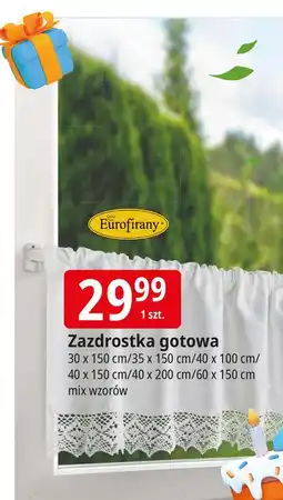 E.Leclerc Zazdrostka gotowa 40 x 200 cm Eurofirany oferta