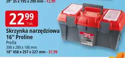 E.Leclerc Skrzynka narzędziowa 18 Proline oferta