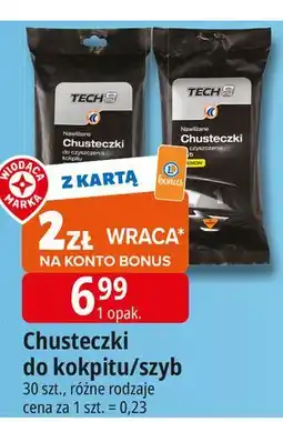 E.Leclerc Chusteczki do czyszczenia szyb Tech9 oferta