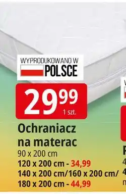 E.Leclerc Ochraniacz na materac 180 x 200 cm oferta