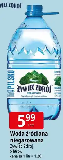 E.Leclerc Woda niegazowana Żywiec Zdrój oferta
