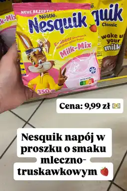 Dino Napój Nesquik Milk-Mix o smaku truskawkowym Nestlé oferta