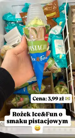 Dino Lody rożek Ice&Fun o smaku pistacjowym oferta