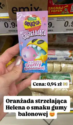 Dino Oranżada strzelająca o smaku gumy balonowej Hellena oferta
