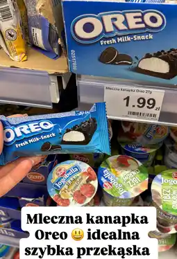 Dino Baton mleczny Oreo Fresh Milk-Snack oferta