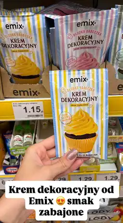 Dino Krem dekoracyjny o smaku zabaione Emix oferta