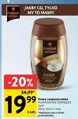 Intermarche Kawa rozpuszczalna Gold Planteur des Tropiques oferta