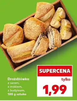 Kaufland Drożdżówka z serem, makiem lub budyniem Kaufland oferta