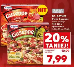 Kaufland Pizza Giuseppe, różne rodzaje Dr. Oetker oferta