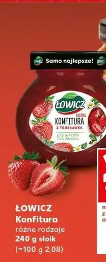 Kaufland Konfitura truskawkowa Łowicz oferta