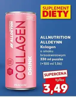 Kaufland Kolagen ALLDENN o smaku brzoskwiniowym ALLNUTRITION oferta