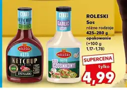Kaufland Sos, różne rodzaje Roleski oferta
