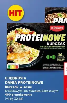 Kaufland Danie gotowe proteinowe: Kurczak w sosie brokułowym U Jędrusia oferta