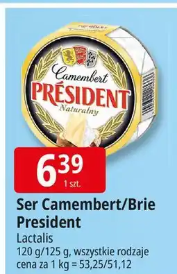 E.Leclerc Ser brie naturalny President oferta