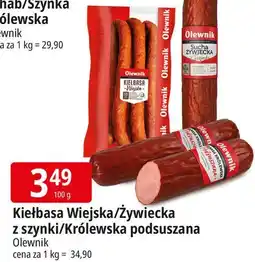 E.Leclerc Kiełbasa królewska podsuszana Olewnik oferta