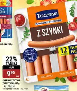 bi1 Parówki z szynki tarczyński oferta