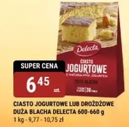 bi1 Ciasto jogurtowe lub drożdżowe duża blacha delecta oferta