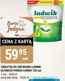 bi1 Tabletki do zmywarki ludwik ultimate power lemon oferta