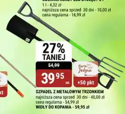bi1 Szpadel z metalowym trzonkiem oferta