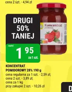 bi1 Koncentrat pomidorowy 28% oferta