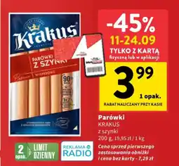 Intermarche Parówki krakus oferta