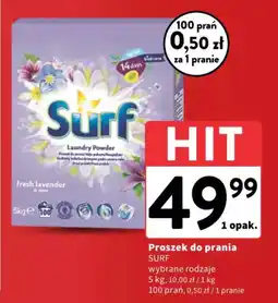 Intermarche Proszek do prania surf oferta